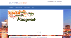 Desktop Screenshot of greyhairalchemy.com